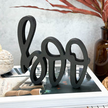 Load image into Gallery viewer, Boo | Wood Sign Decor