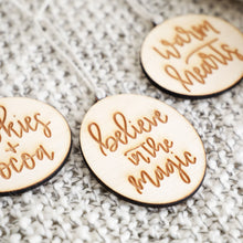 Load image into Gallery viewer, Christmas Ornament Set with Sweet Sayings