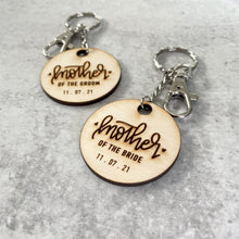 Load image into Gallery viewer, Mother of the Bride & Groom Keychain