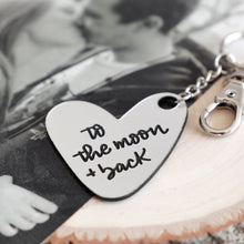Load image into Gallery viewer, Love You To The Moon &amp; Back Keychain