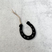 Load image into Gallery viewer, Acrylic Horseshoe Ornament &amp; Stocking Tag