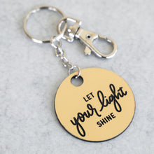 Load image into Gallery viewer, Let Your Light Shine Keychain | Mathew 5:16