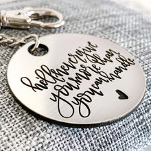 Load image into Gallery viewer, Corinthians Keychain | He'll Never Give You More Than You Can Handle
