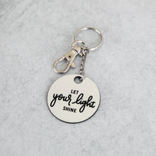 Load image into Gallery viewer, Let Your Light Shine Keychain | Mathew 5:16