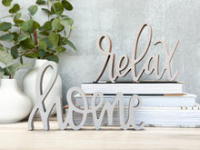 Load image into Gallery viewer, Wood Home &amp; Relax | Sign Decor Bundle