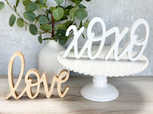 Load image into Gallery viewer, Wood Love &amp; Xoxo | Sign Decor Bundle