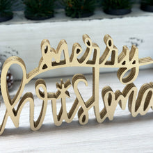 Load image into Gallery viewer, Merry Christmas | Wood Sign Decor