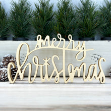 Load image into Gallery viewer, Merry Christmas | Wood Sign Decor
