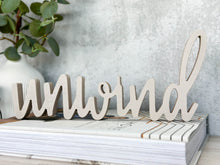 Load image into Gallery viewer, Unwind | Wood Sign Decor
