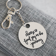 Load image into Gallery viewer, Find Joy In The Journey Keychain | Psalm