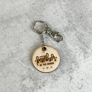 Mother of the Groom Keychain