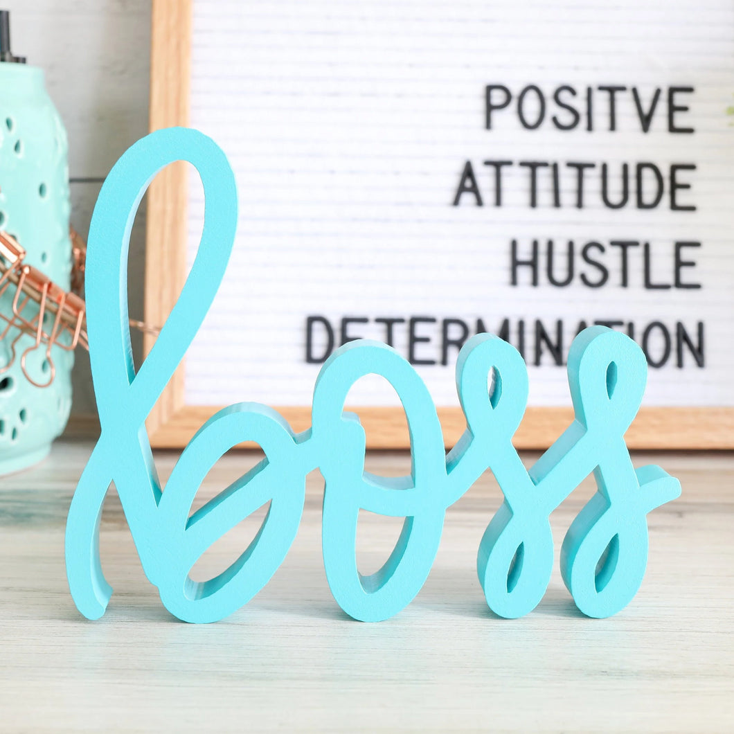 Boss | Sign Decor