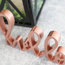 Load image into Gallery viewer, Hello | Sign Decor