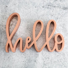 Load image into Gallery viewer, Hello | Sign Decor