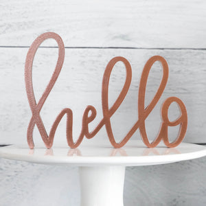 Hello | Sign Decor