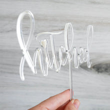 Load image into Gallery viewer, Hitched | Cake Topper